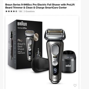 NIB NEW Braun Electric Foil Shaver with ProLift Beard Trimmer $392 retail w tax